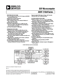 Datasheet ADSP-2184N manufacturer Analog Devices